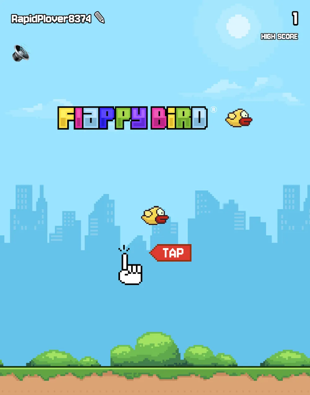 Title screen