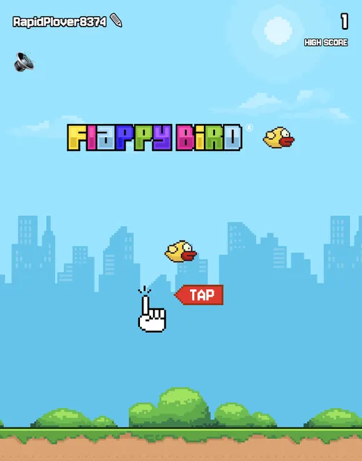 Title screen