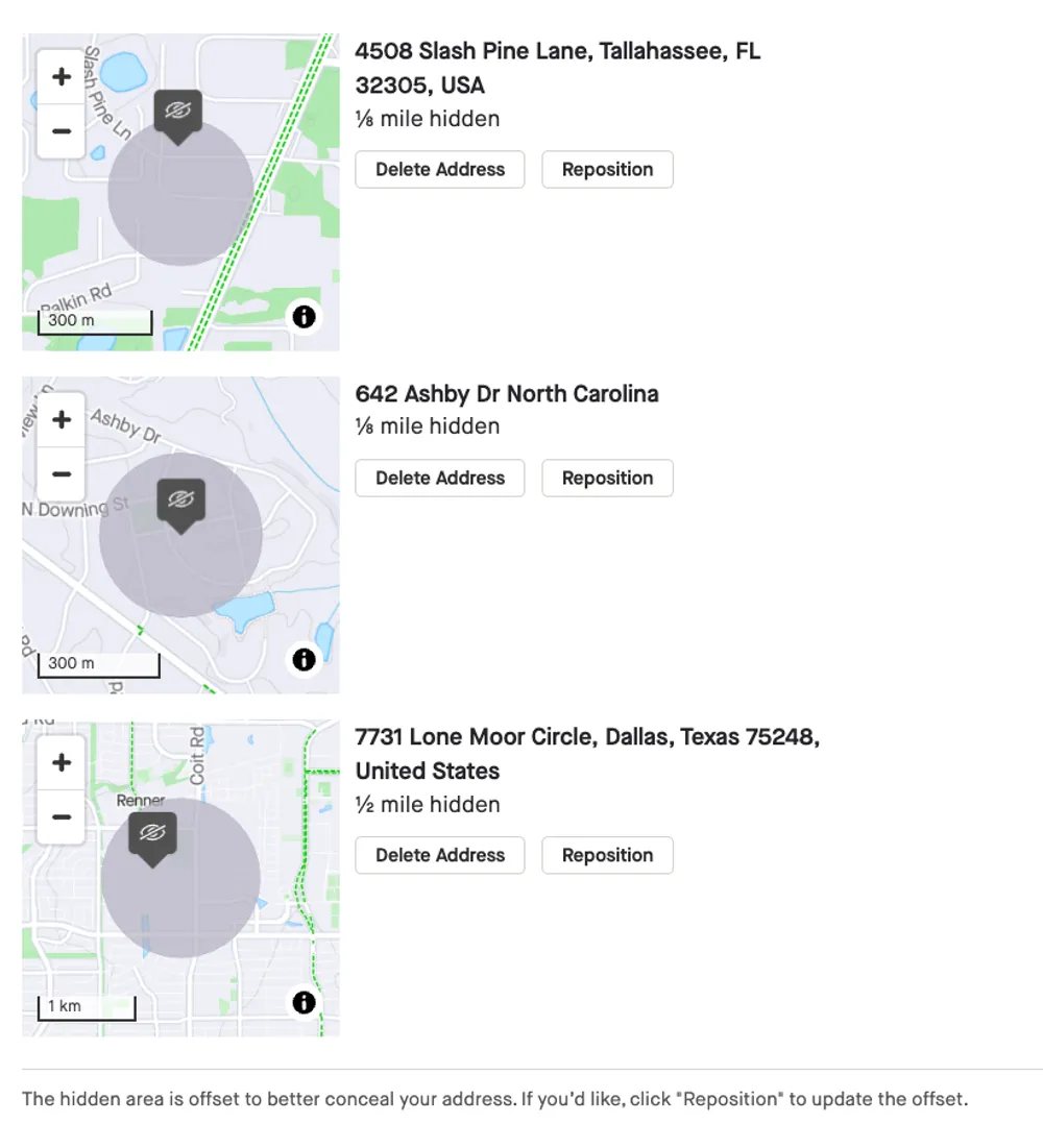 Strava Privacy Zones