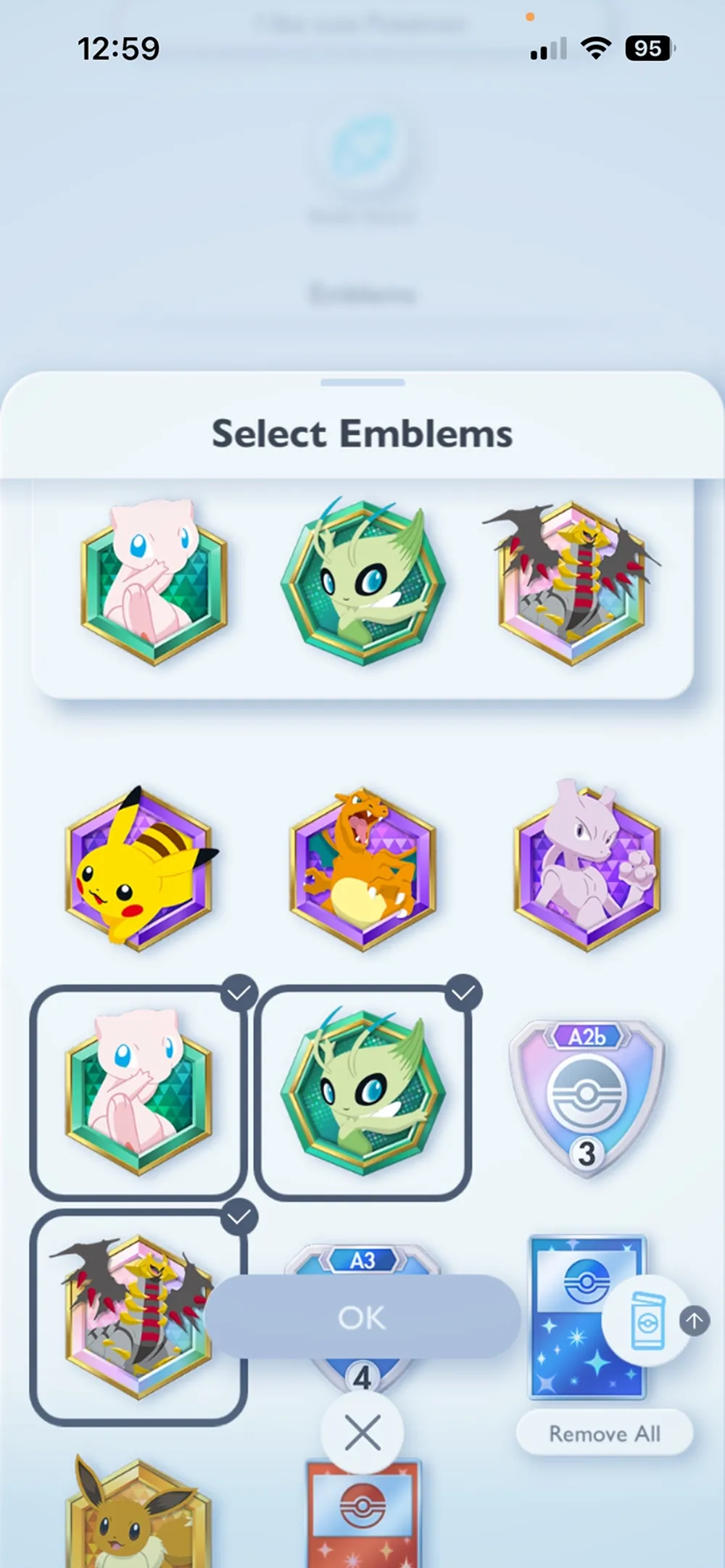 Pokémon Trading Card Game (TCG) Pocket Emblems