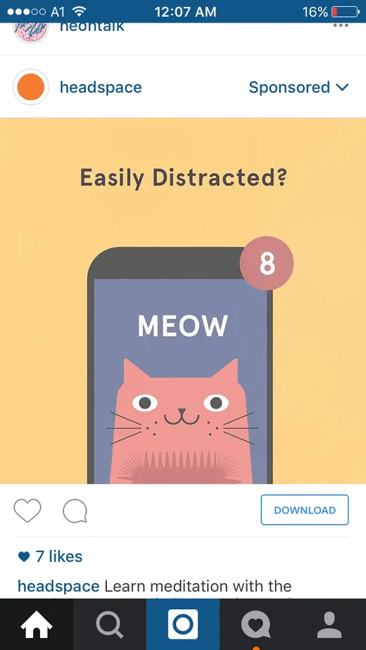 Headspace ad