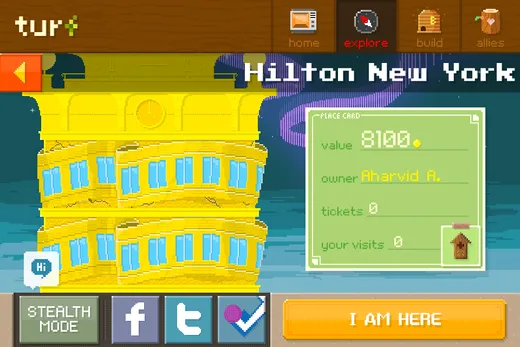 In-game location