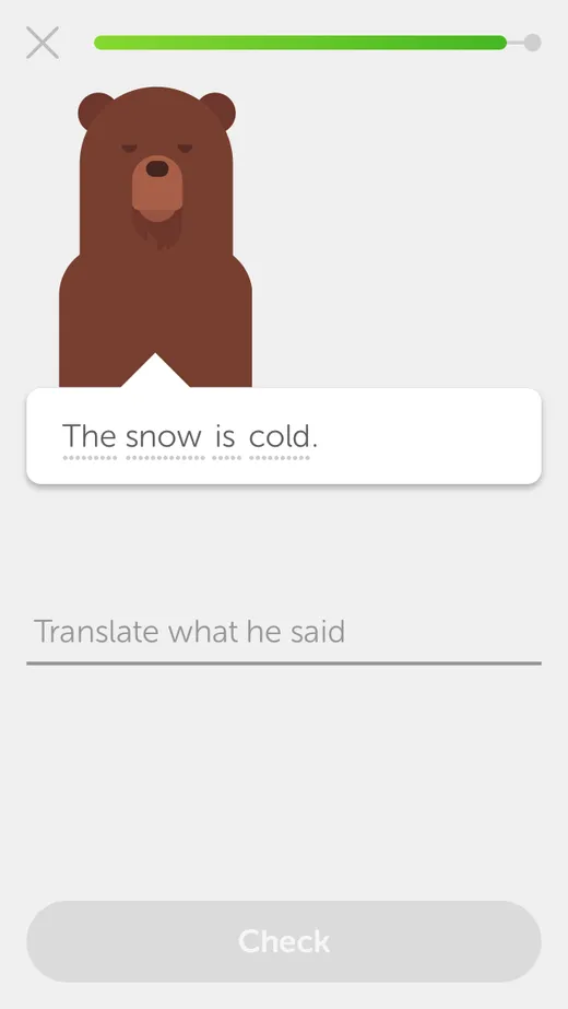 Translation game