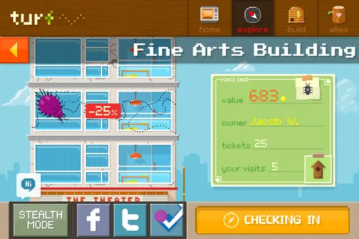 In-game location