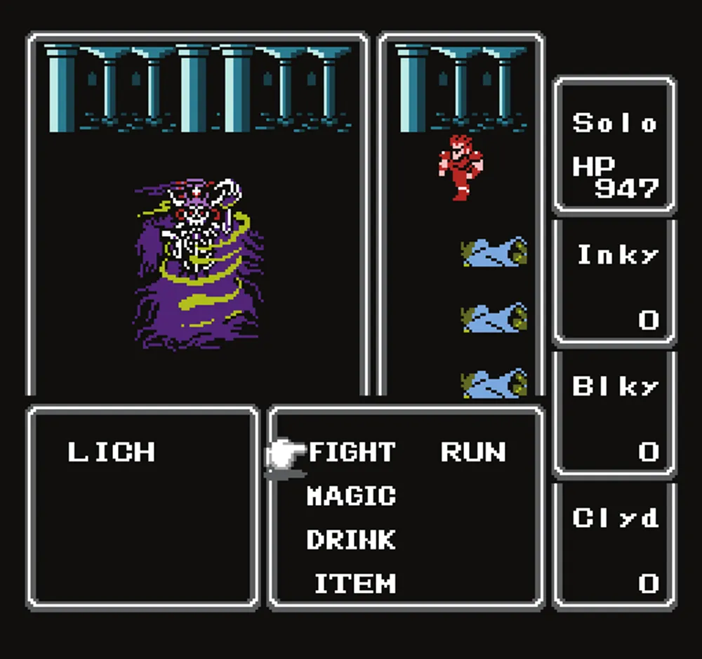 Final Fantasy for the NES