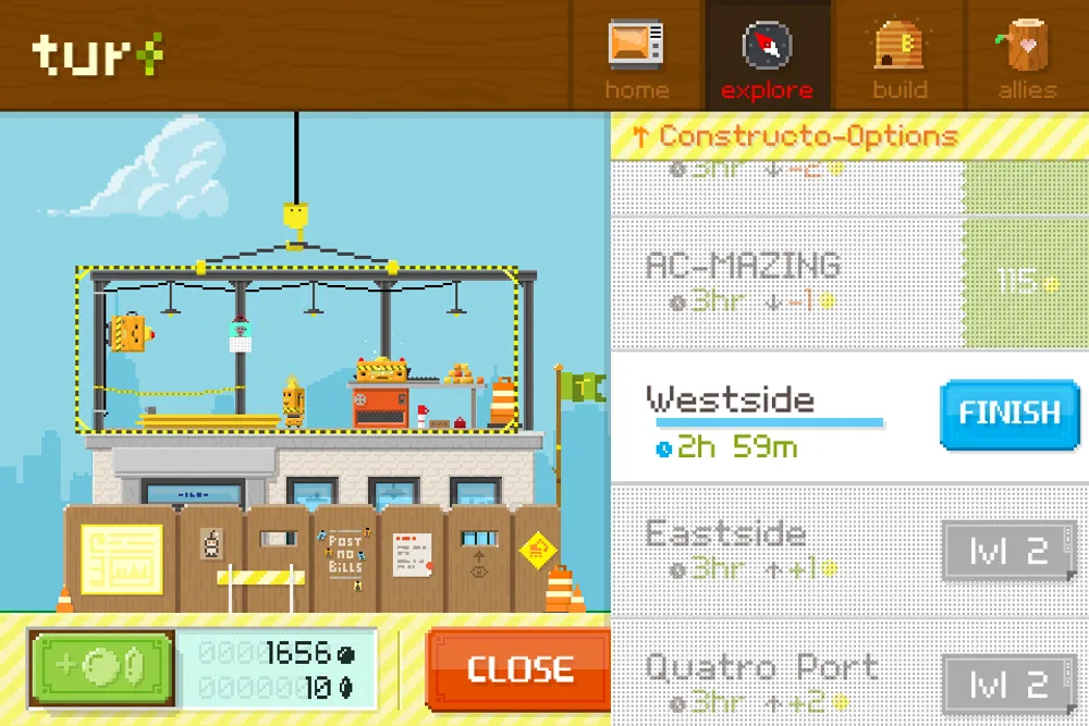 In-game location