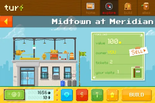 In-game location
