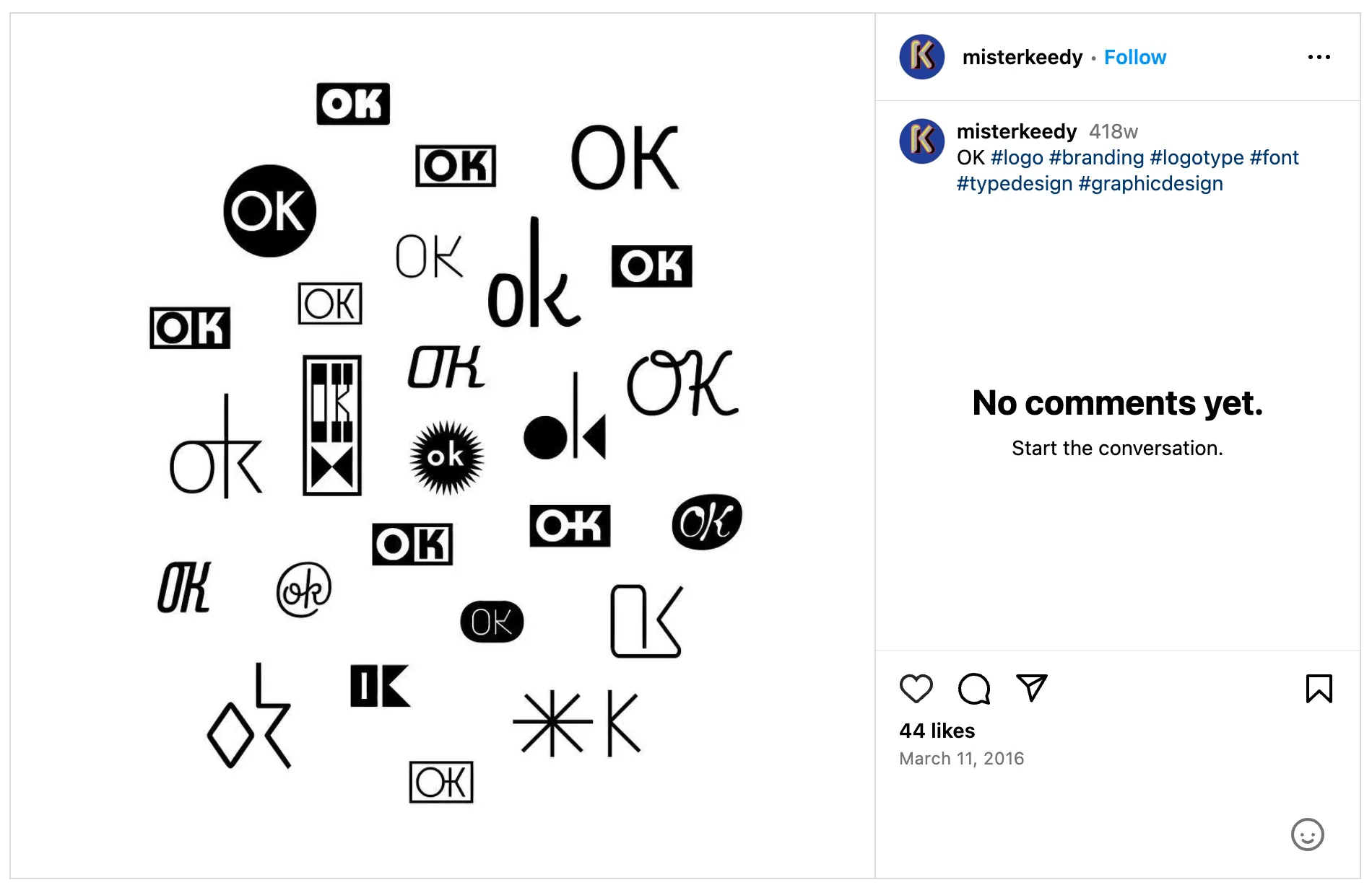 Mr. Keedy's OK Identity 