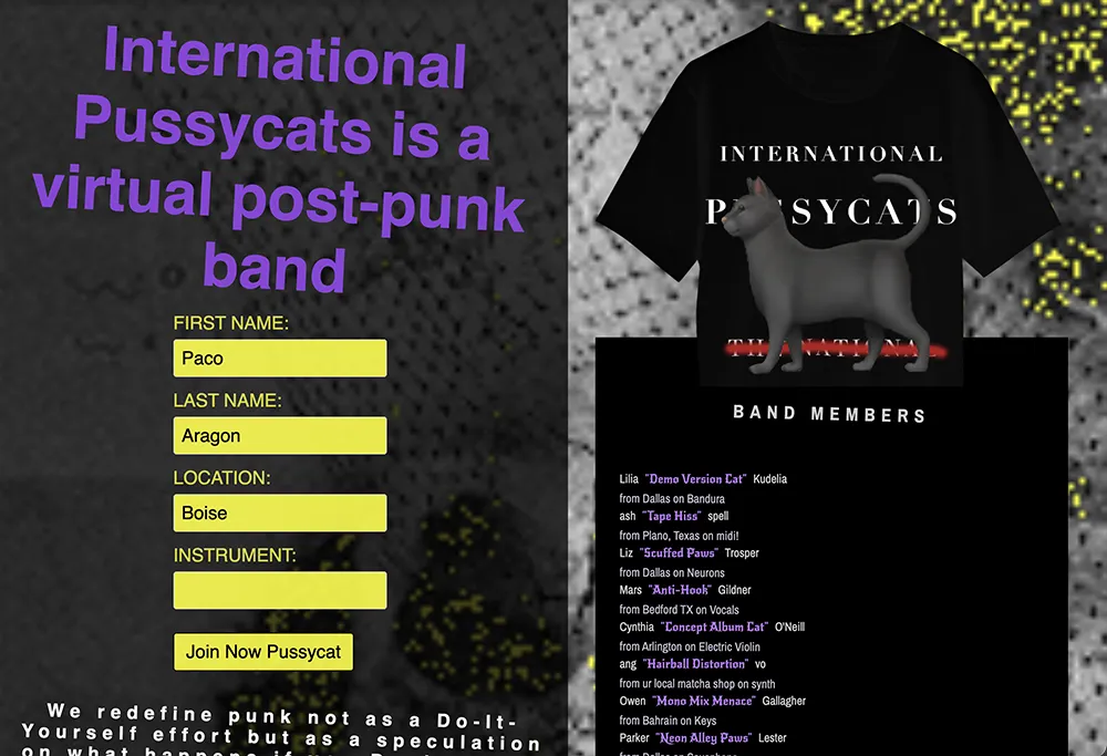 virtual punk band